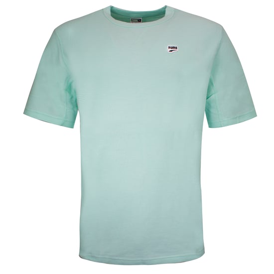 Puma Downtown Mens Tee Casual Logo T-Shirt Mint 578308 34