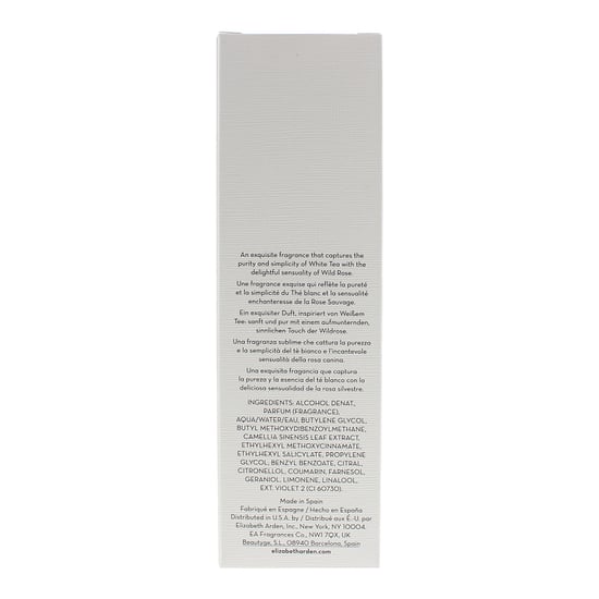 Elizabeth Arden White Tea Wild Rose Eau De Toilette 100ml