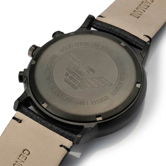 Emporio Armani AR2461 Sportivo Chronograph Black Men's Watch