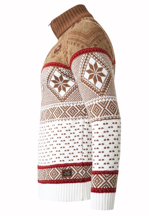 Rusty Neal Norwegischer Pullover Beige - Image 3