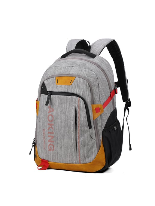 Aoking Rucksack Unisex LIGHT GREY - Image 2