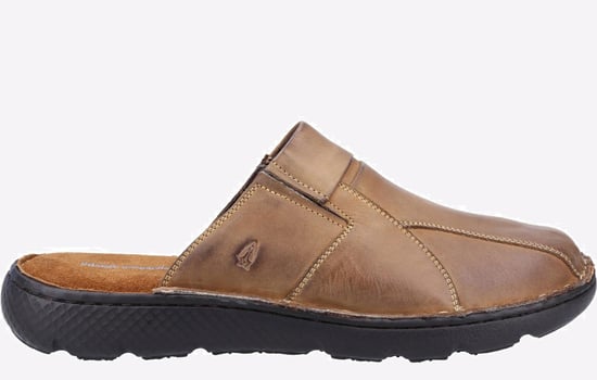 Hush Puppies Carson Mule Leder Sandale Herren - Image 1