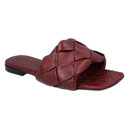 Bottega Veneta Lido Flach-Sandale rot - Image 2