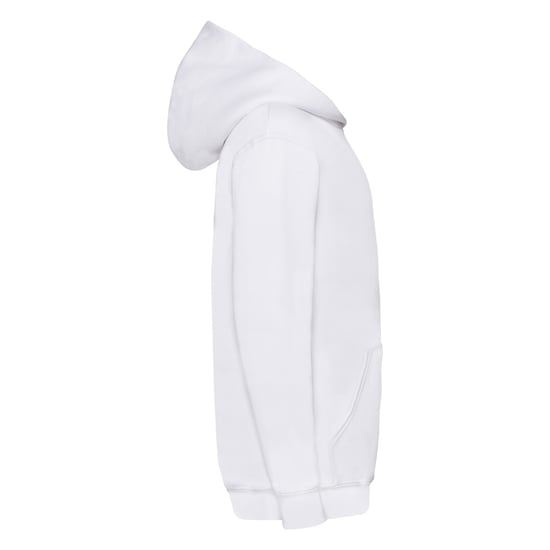 Fruit Of The Loom Kinder Unisex Sweatshirt mit Kapuze / Hoodie (Weiß) - Image 2