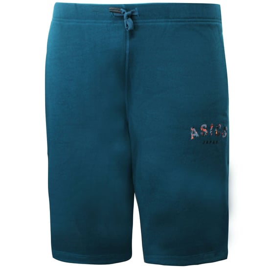 Asics Logo Mens Blue Shorts