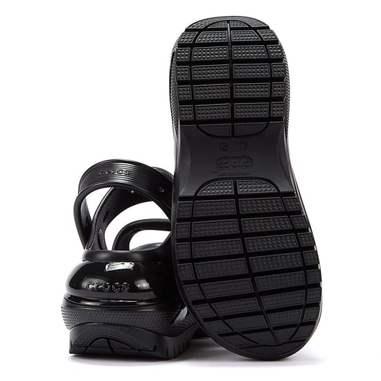 Crocs Classic Mega Crush Damen Schwarz Sandalen - Image 6