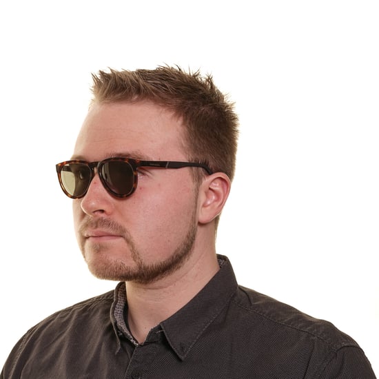 Diesel Oval Unisex Dunkel Havanna Grün Sonnenbrille - Image 5