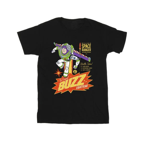Disney Boys Toy Story Buzz Lightyear Space T-Shirt (Black)