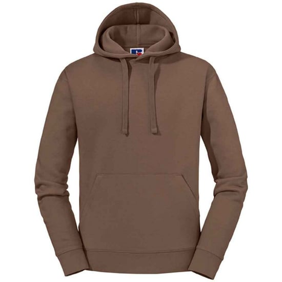 Russell Herren Authentic Hoodie (Mokkabraun) - Image 1