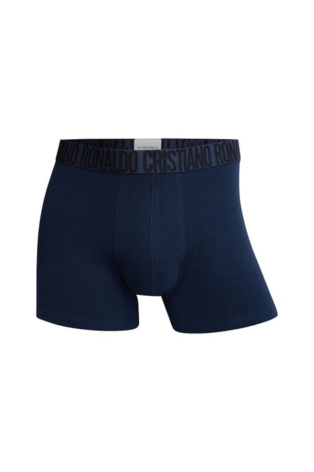 Bio-Baumwolle 3er-Pack Blau Herrenboxershorts - Image 2