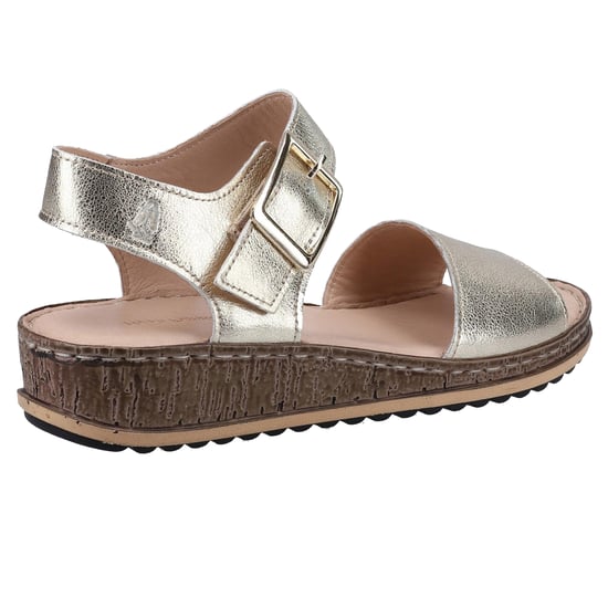 Hush Puppies - Damen Sandalen "Ellie", Leder (Gold) - Image 2