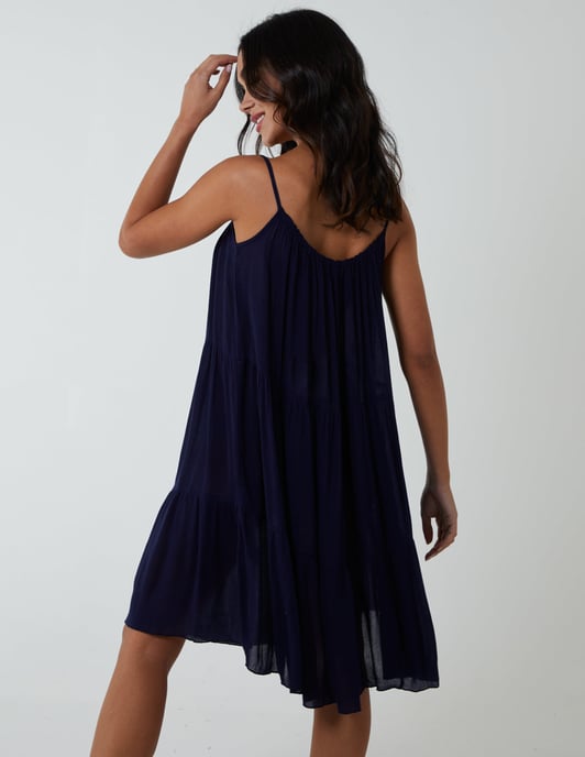 Tiered Cami Knee Dress