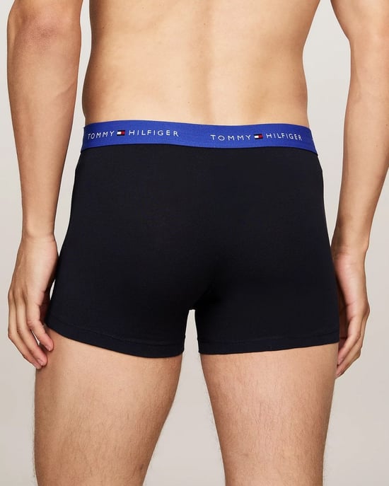 Tommy Hilfiger 3er-Pack Herren Unterhosen mit farbigem Bund - Image 6