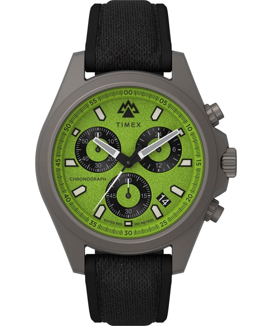 Timex Field Post Chrono Herren Schwarz Uhr TW2V96400 - Image 1