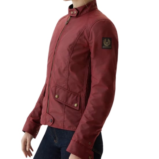 Jacke Belstaff Antrim aus gewachster Baumwolle in Rennrot - Image 3