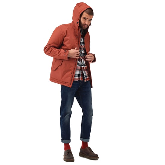 Regatta Mens Sterlings IV Waterproof Jacket (Burnt Henna)