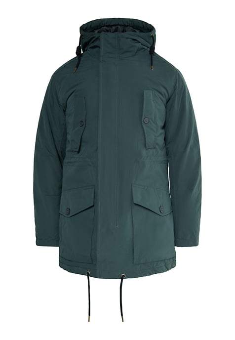 Mo Wattierter Anorak Herren Holzkohle - Image 1