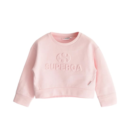 Superga Childrens/Kids Logo Sweatshirt (Pink)