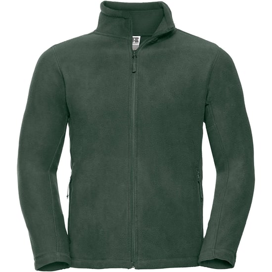 Russell Mens Full Zip Outdoor Fleece Jacke (Flaschengrün) - Image 2