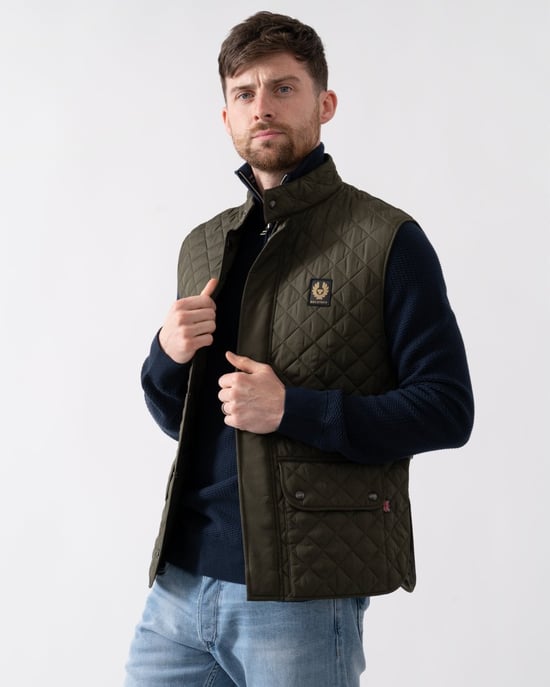 Belstaff Mens Icon Gilet - Image 1