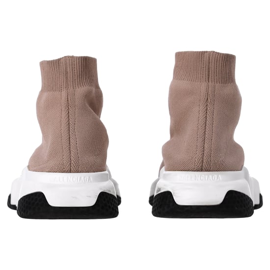 Balenciaga Speed Sneakers aus beigem Polyester - Image 4