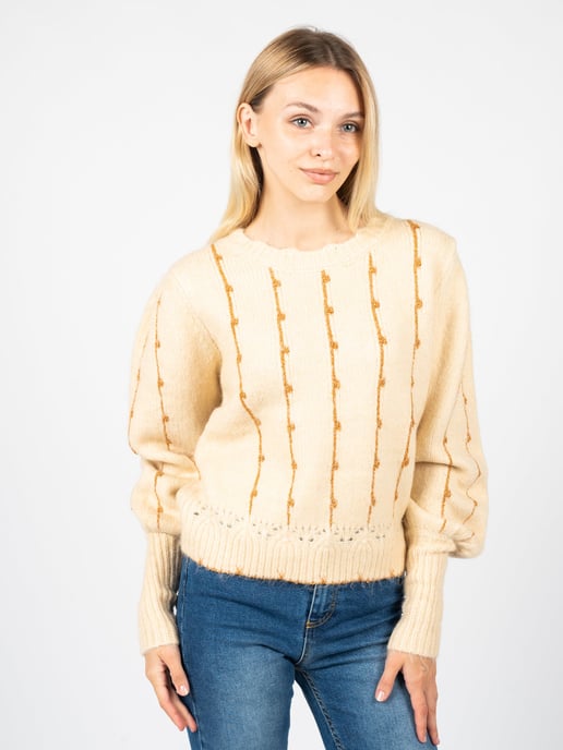 Silvian Heach Pullover Kuina Damen beige - Image 3