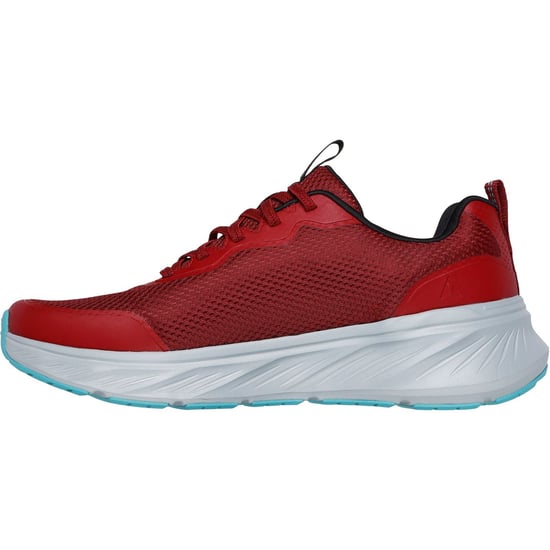 Skechers Edgeride Rekze Herren Sneaker aus Textil in Bordeauxrot/Grau - Image 4