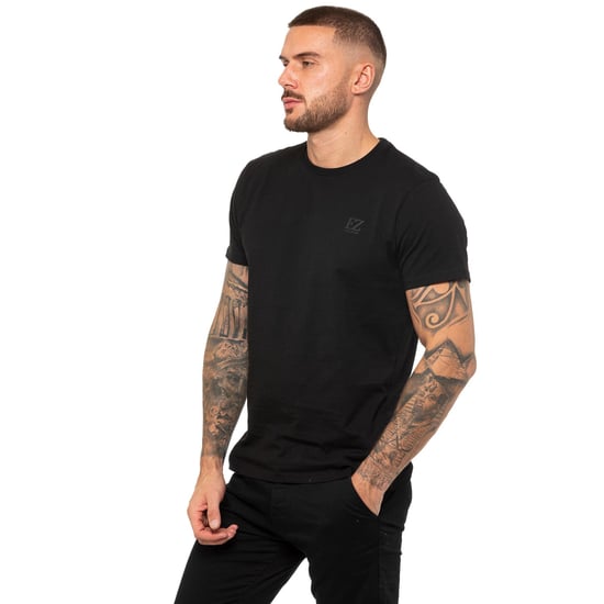 Enzo | Herren T-Shirt mit Rundhalsausschnitt - Schwarz - Image 2