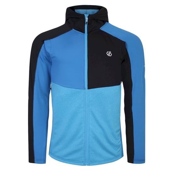 Dare 2B Mens Assimilate Core Stretch Hooded Midlayer (Deep Water/Wave Ride/Green Algae/Black)