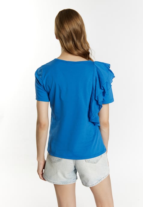 Dreimaster T-Shirt Damen blau - Image 4