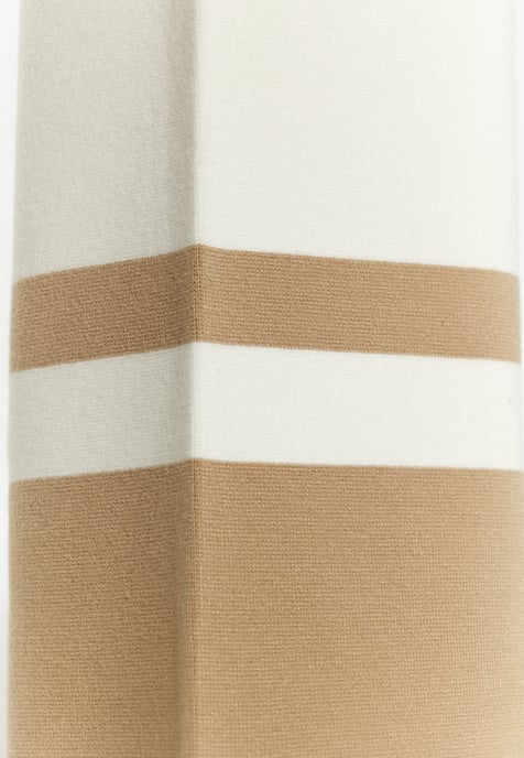 Dreimaster Strickhose Damen Wollweiss Beige - Image 5