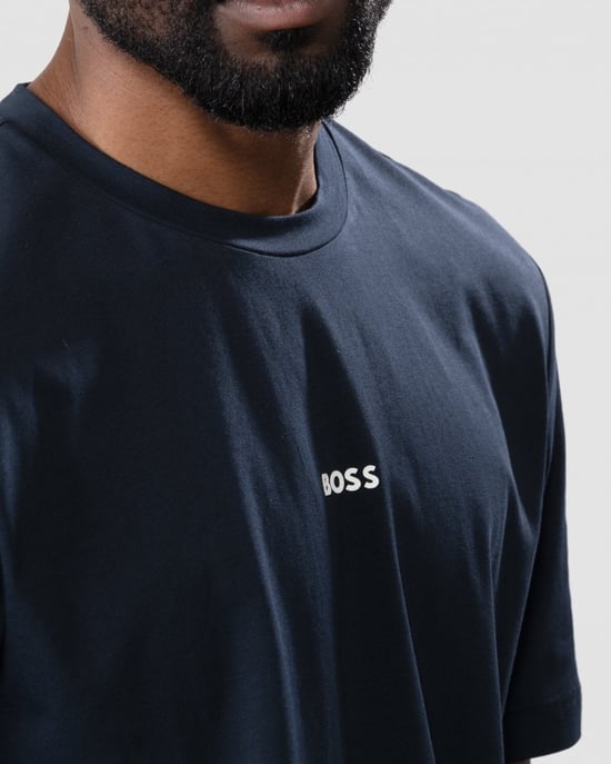 BOSS Orange TChup Herren Rundhals T-Shirt mit kleinem Logo NOS - Image 2