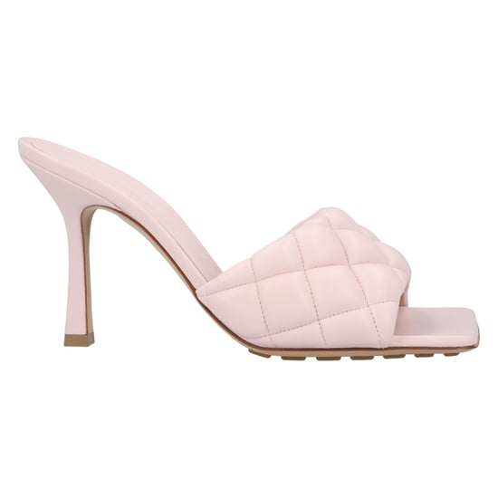Bottega Veneta Gepolsterte Mule rosa - Image 1