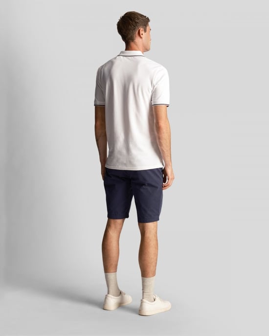 Lyle & Scott Anfield Chino-Shorts, Marineblau - Image 3