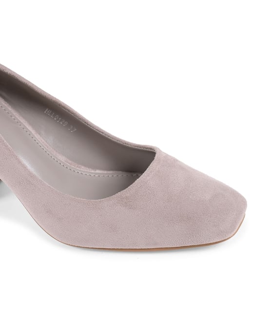 V Italia Damenpumps Beige HLL0129 Kaki - Image 4
