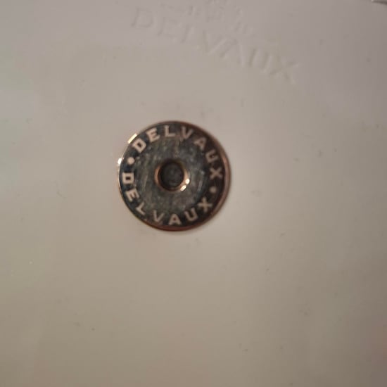 Delvaux Tempete Mikro Tasche aus beigem Lackleder - Image 6