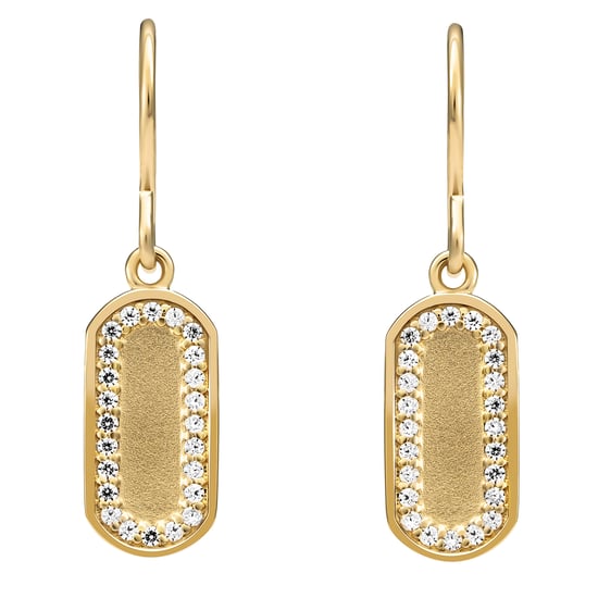 Orphelia 'Malaga' Tropfenohrringe aus 925er Sterlingsilber für Damen - Gold ZO-7573/G - Image 2