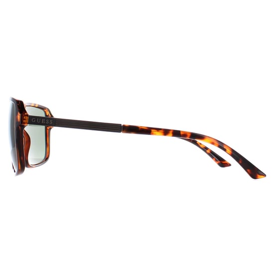 Guess Aviator Unisex Dunkel Havanna Grün GF5085 - Image 3