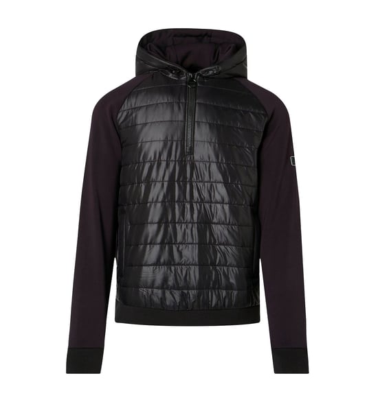 Barbour International Tes Baffle halber Reißverschluss Hoodie - Image 1