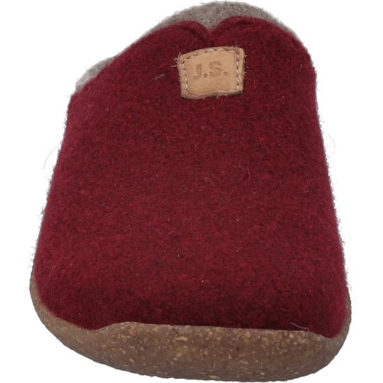 JOSEF SEIBEL Vinny 01 | Hausschuh für Damen | Rot Vinny 01, bordeaux-kombi - Image 4
