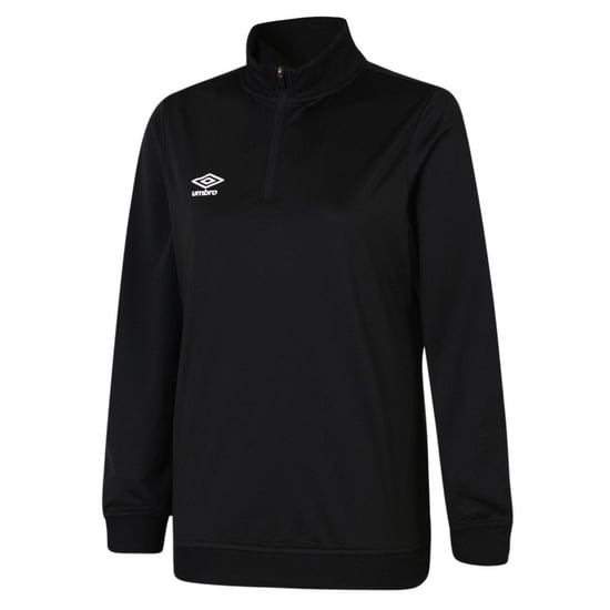 Umbro Womens/Ladies Club Essential Half Zip Sweatshirt (Schwarz) - Image 1