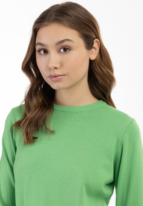 Mymo Strickpullover Damen hellgrün - Image 5