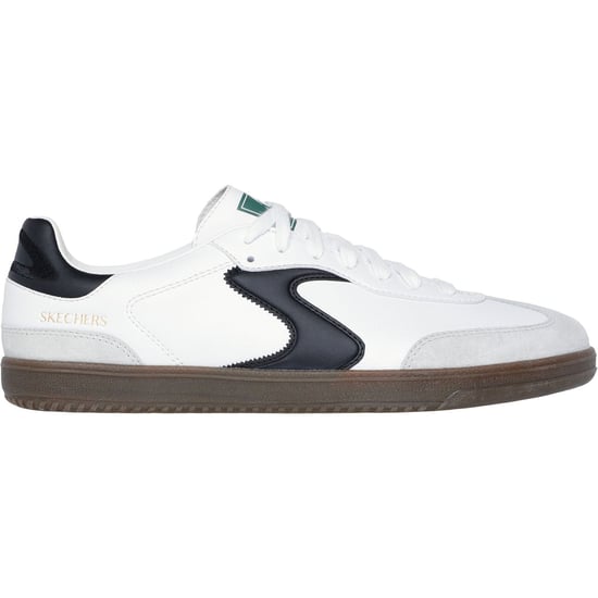 Skechers Hotshot Pyke Herren Sneaker aus synthetischem Material in Weiß/Schwarz - Image 5