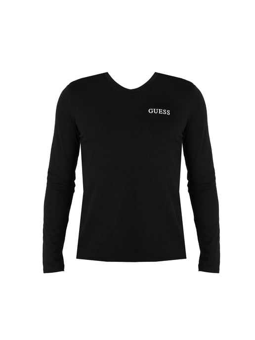 Guess Longsleeve Herren schwarz - Image 1