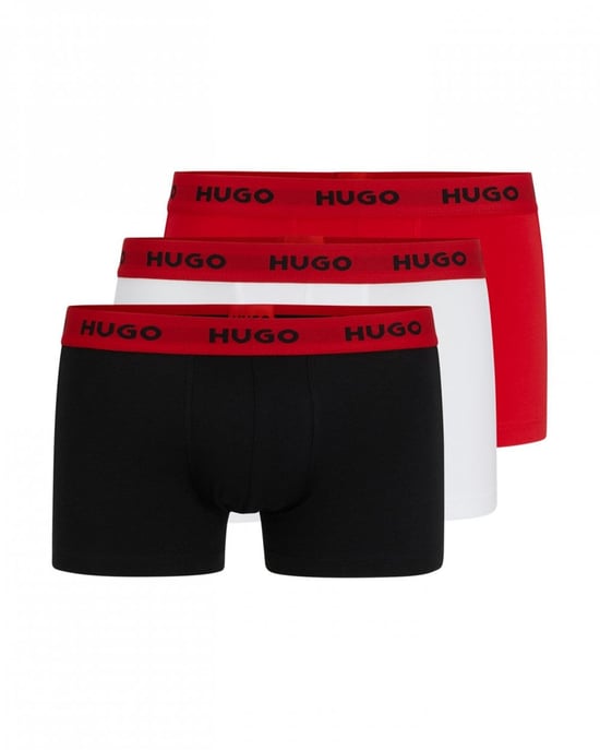 HUGO Triple Pack Mens Trunks - Image 1