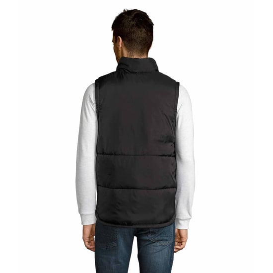 SOLS Warm Unisex wattierte Bodywarmer Jacke (Schwarz) - Image 3
