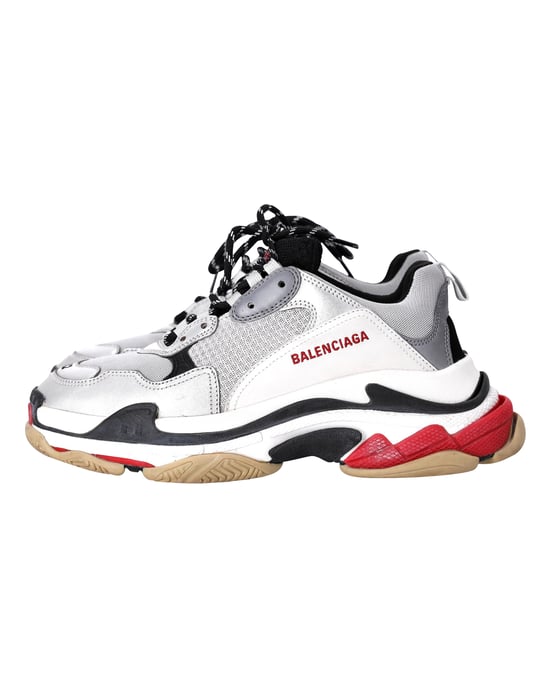 Balenciaga Triple S Sneaker in mehrfarbigem Polyester - Image 3