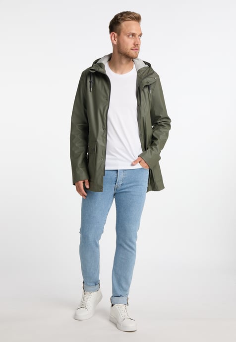 Mo Regenjacke Herren Oliv - Image 4