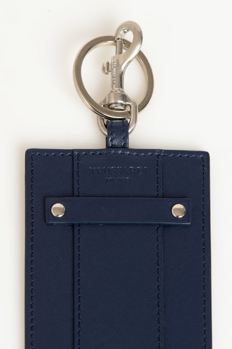 Trussardi en cuir bleu en cuir masculin - Image 2