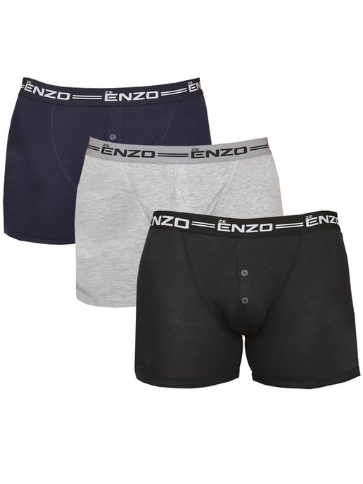 Enzo | Herren Boxershorts 3er-Pack Assorted - Image 2